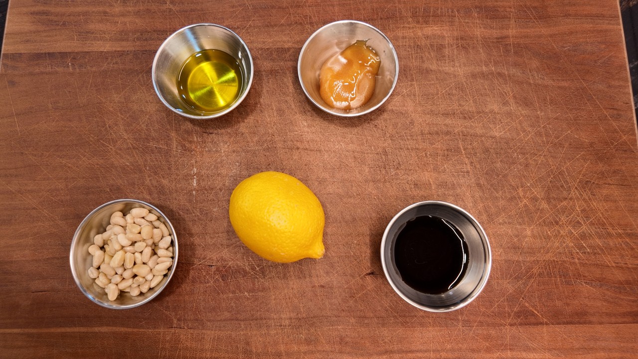 flavoring on a cutting board
